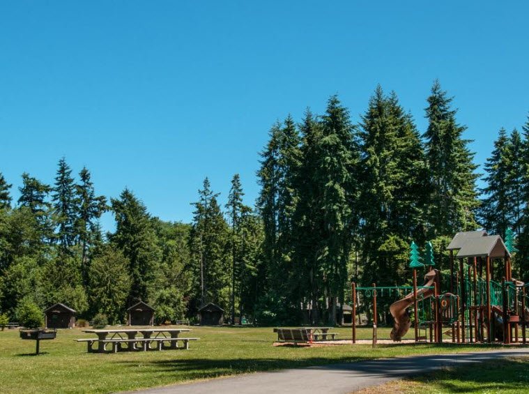 Kitsap Memorial State Park, Washington, USA